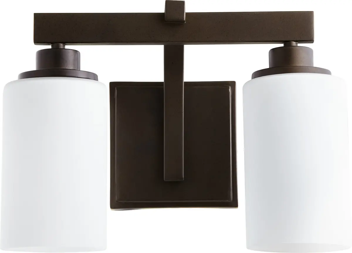 Quorum Two Light Vanity 1