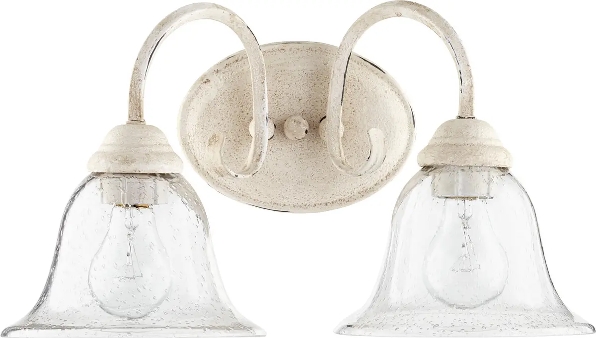 Quorum Two Light Vanity 1