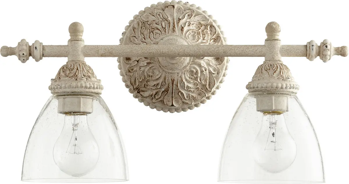 Quorum Two Light Vanity 1