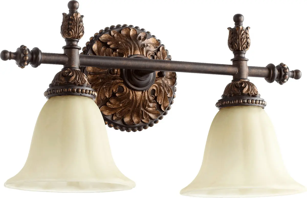 Quorum Two Light Vanity 1