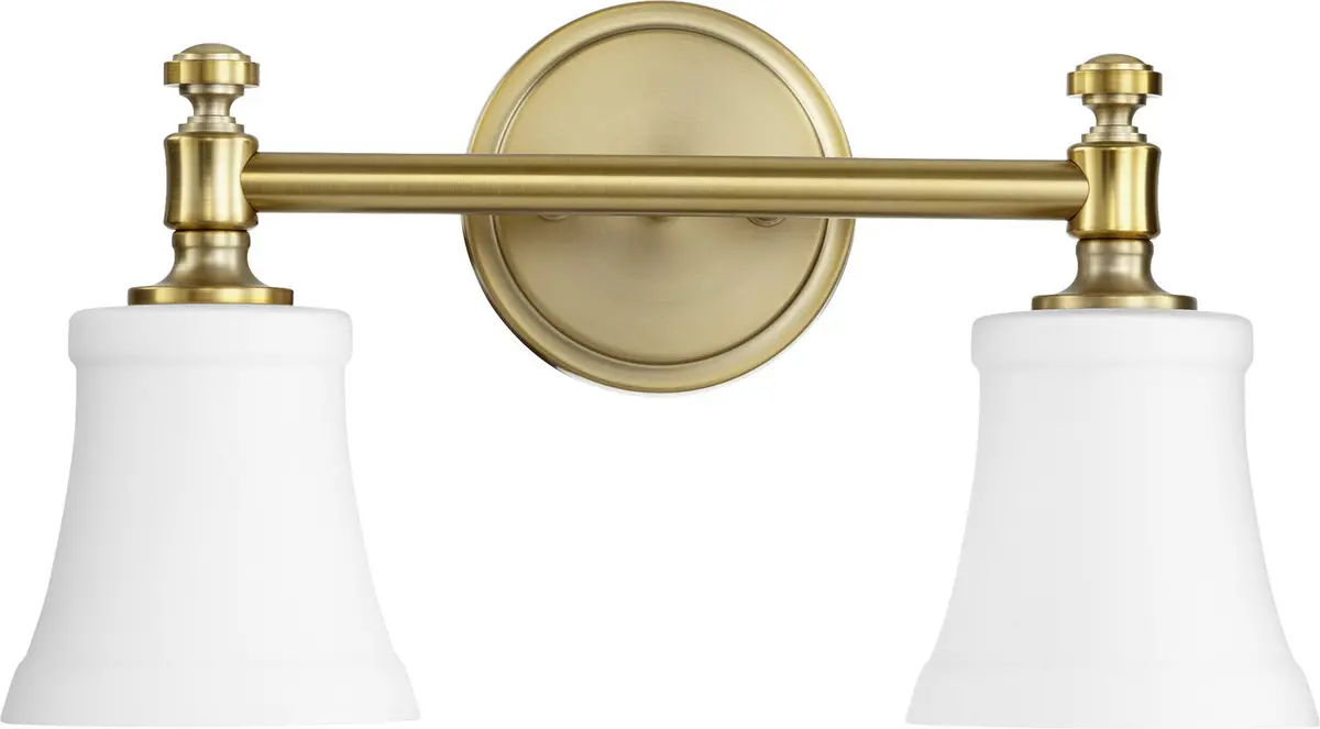 Quorum Two Light Vanity 1