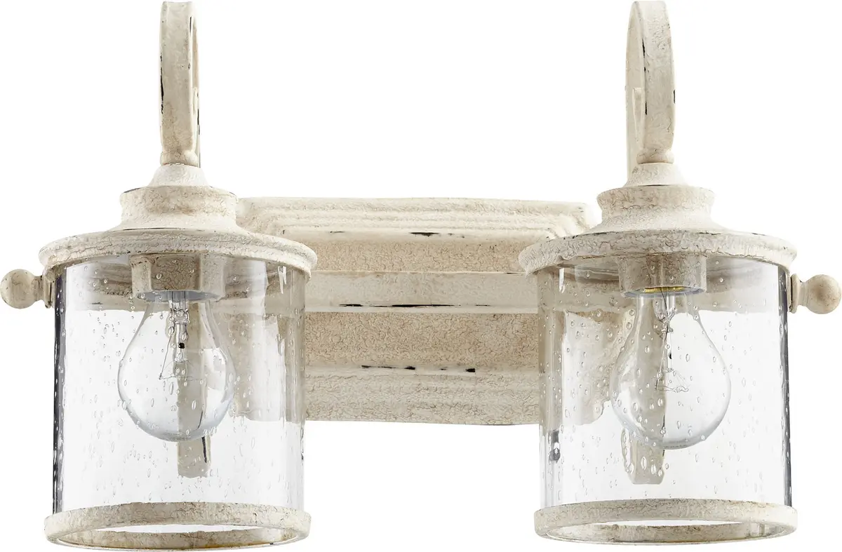 Quorum Two Light Vanity 1