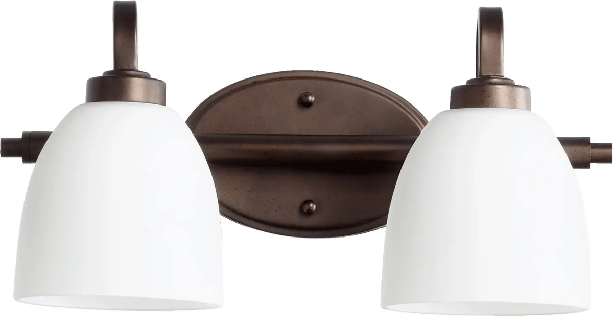Quorum Two Light Vanity 1