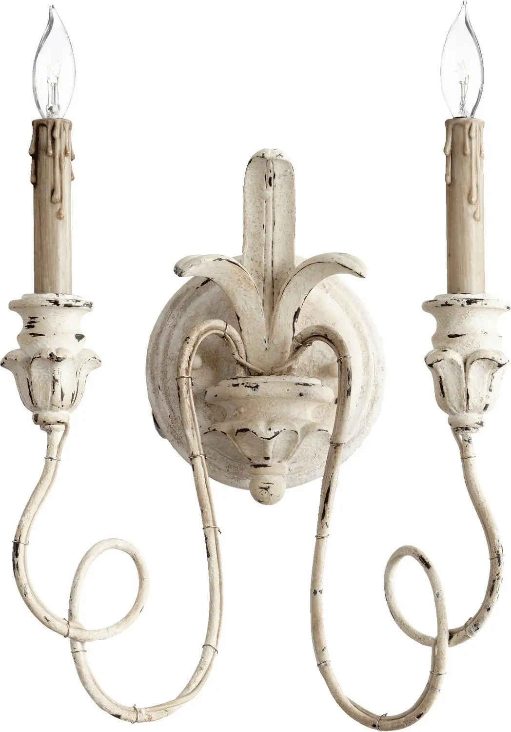 Quorum Two Light Wall Mount 1