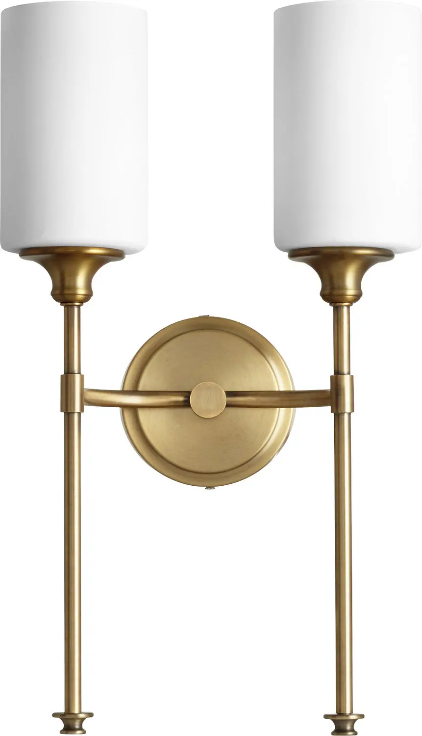 Quorum Two Light Wall Mount 1
