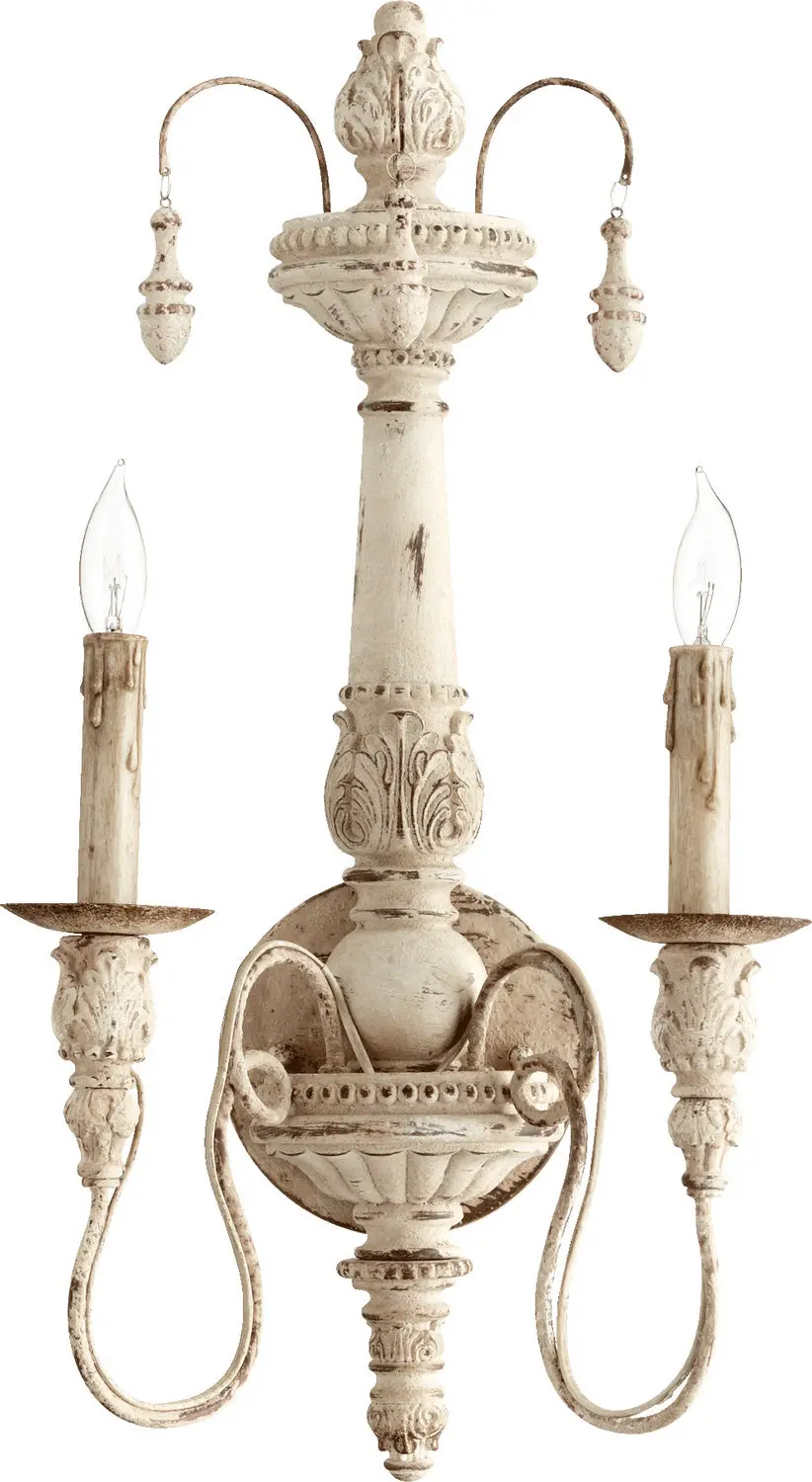 Quorum Two Light Wall Mount 1