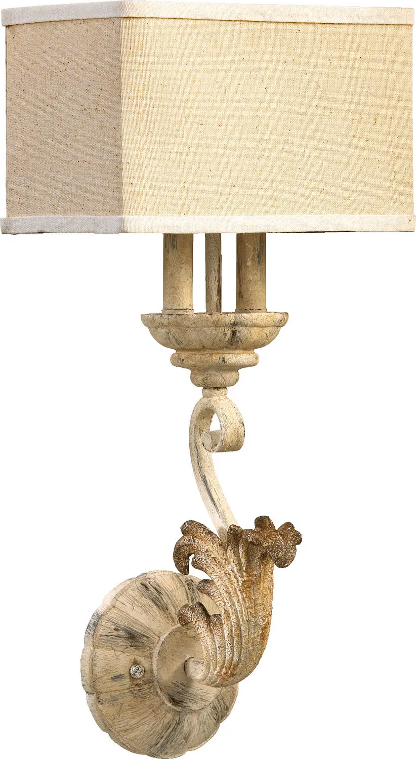 Quorum Two Light Wall Mount 1
