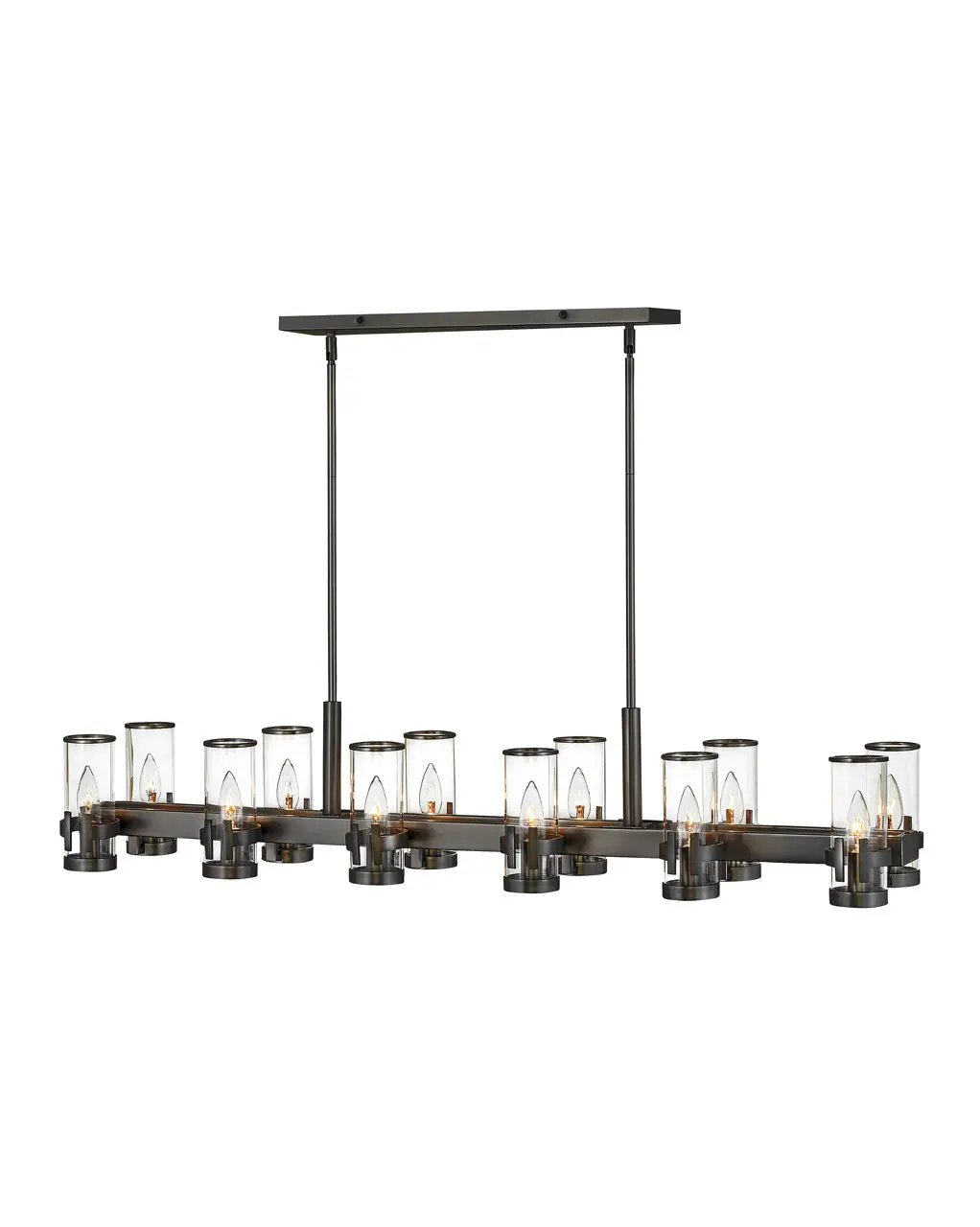 Reeve Led Chandelier In Black Oxide 1