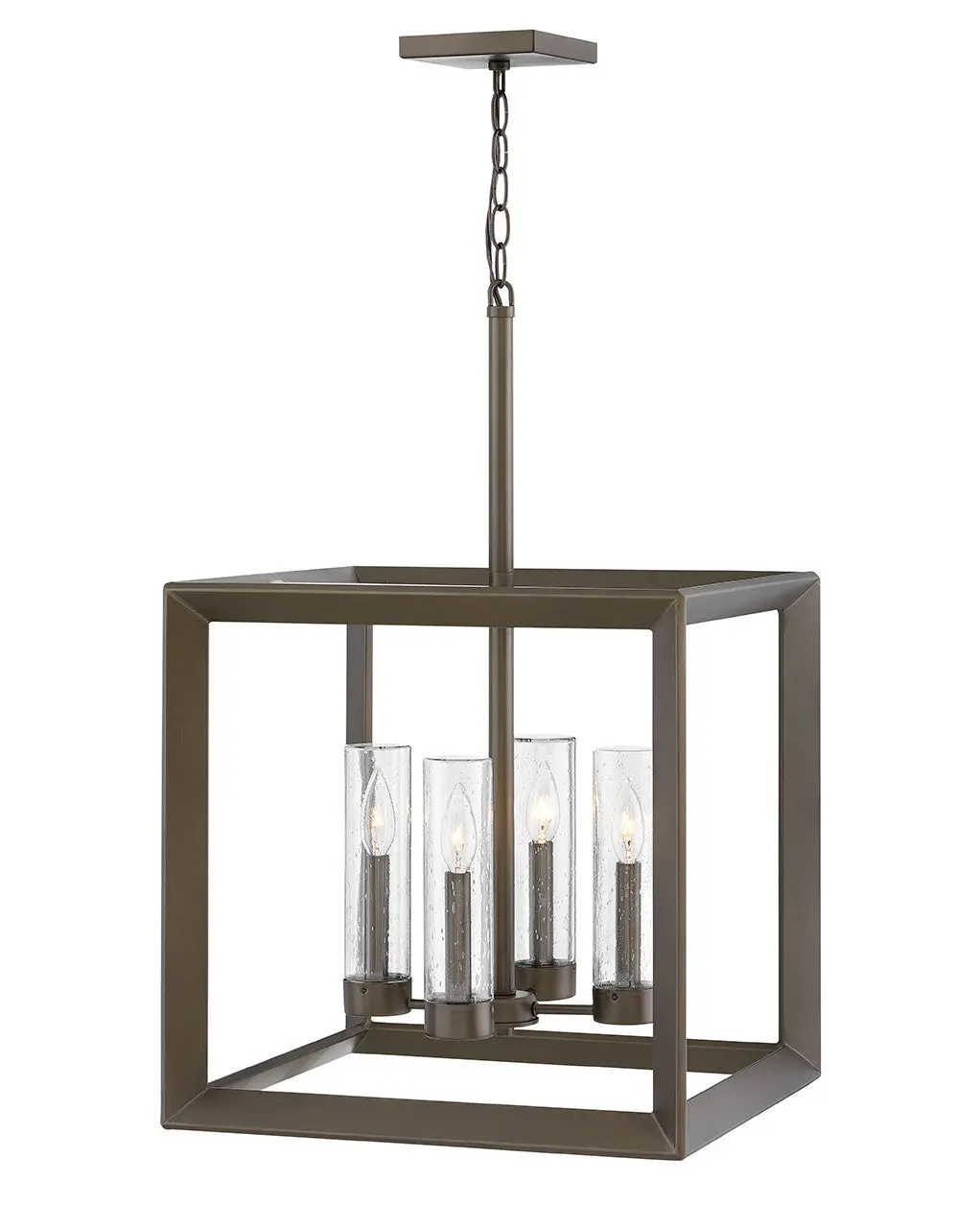 Rhodes Led Outdoor Lantern In Warm Bronze 1