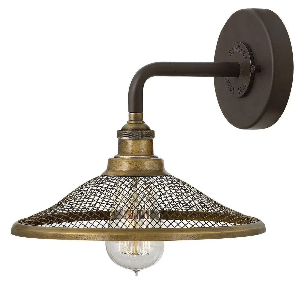 Rigby Led Wall Sconce In Buckeye Bronze 1
