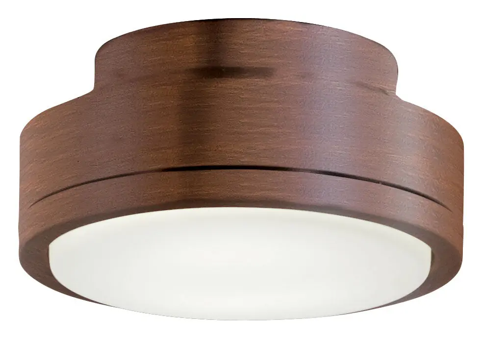Rudolph Collection Led Fan Light Kit In Distressed Koa 1