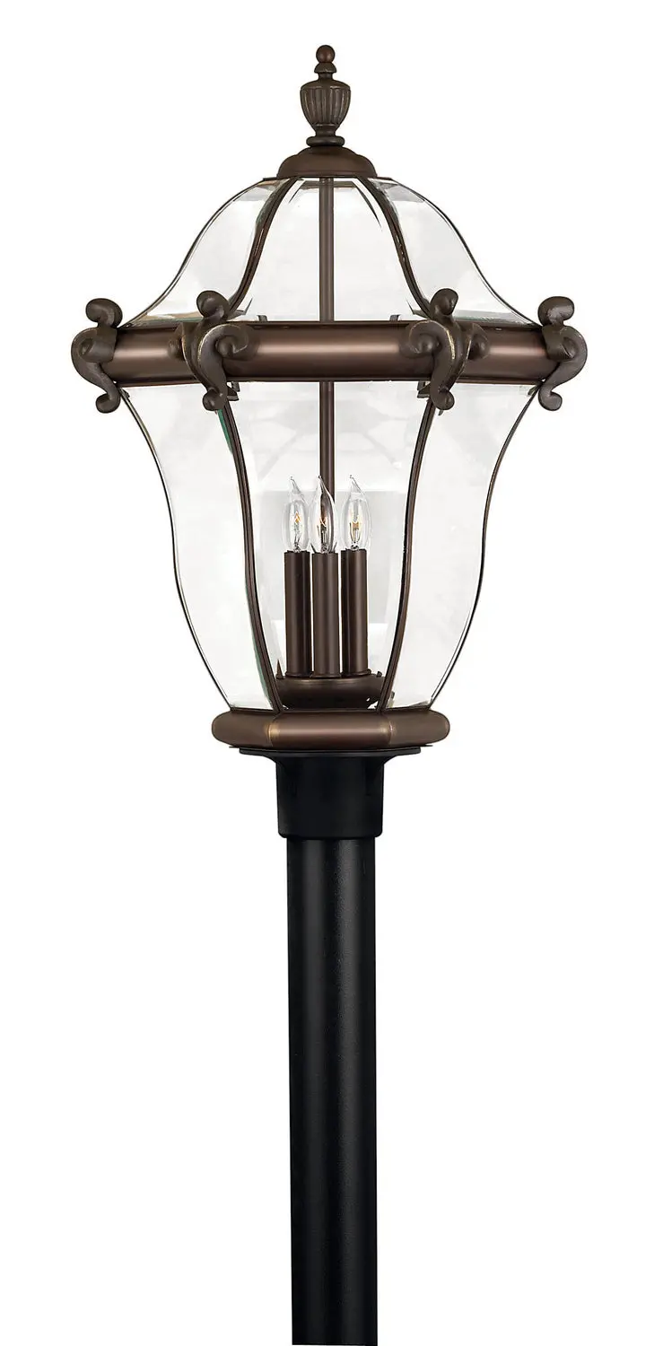 San Clemente Led Post Top/ Pier Mount In Copper Bronze 1