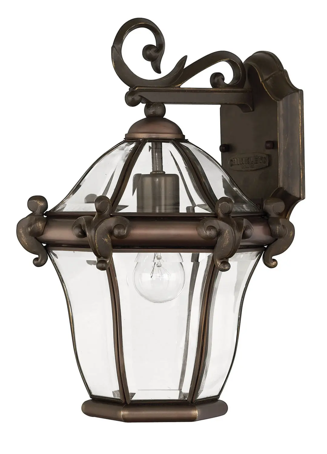 San Clemente Led Wall Mount In Copper Bronze 1