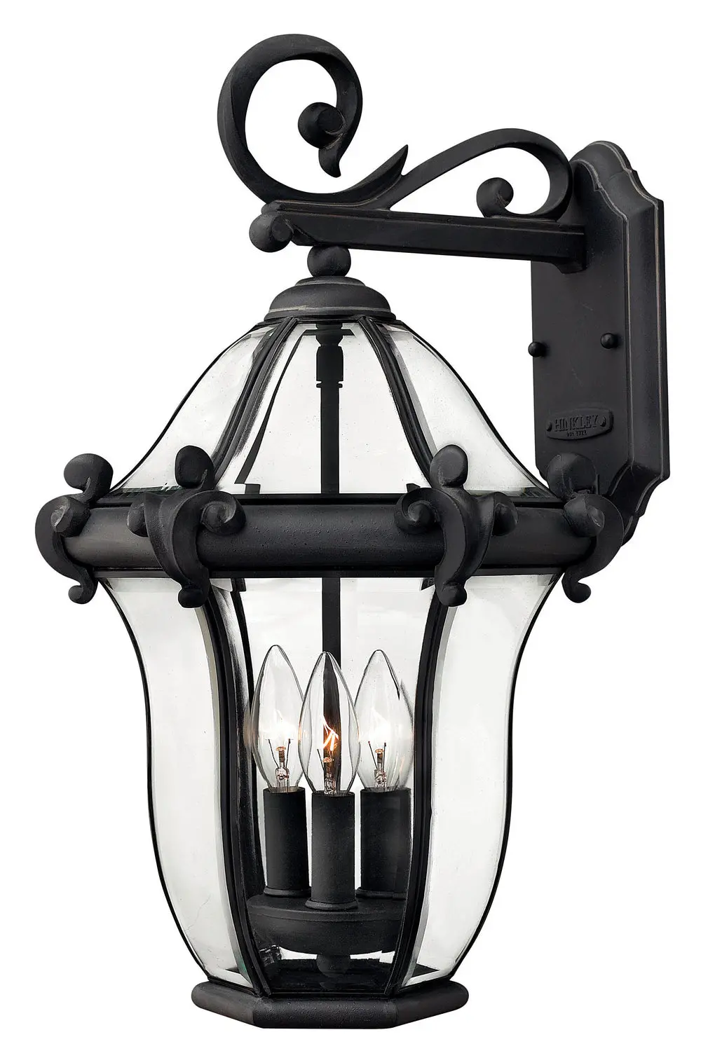 San Clemente Led Wall Mount In Museum Black 1