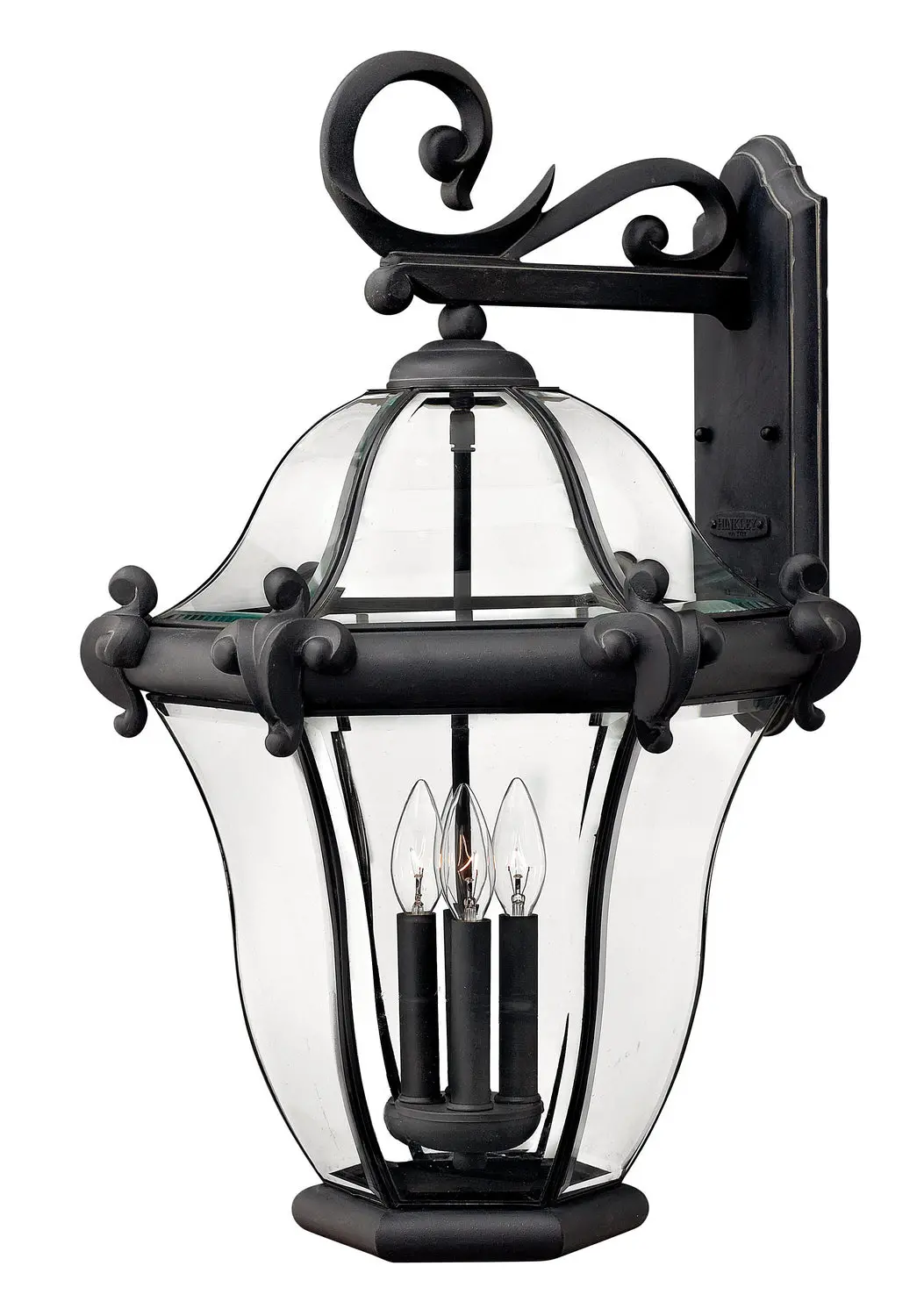 San Clemente Led Wall Mount In Museum Black 1