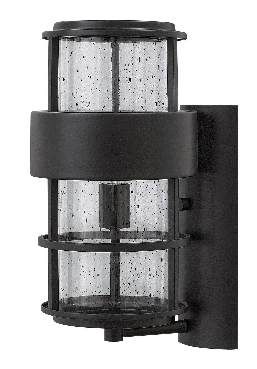 Saturn Led Wall Mount In Satin Black 1