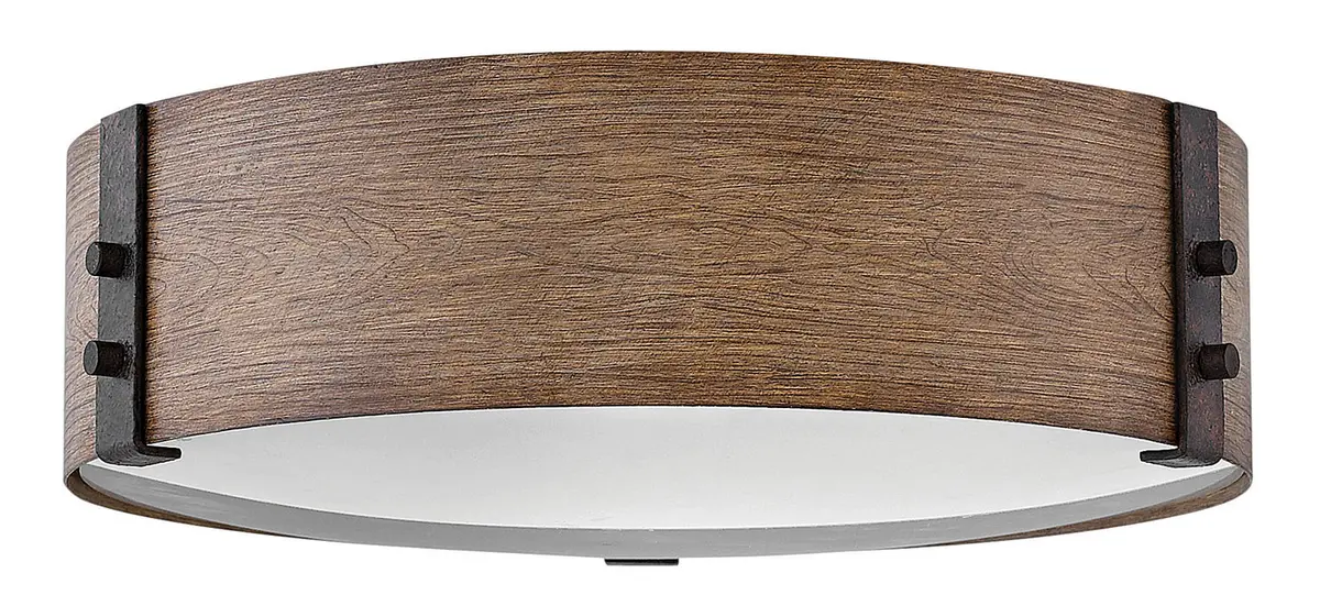 Sawyer Led Flush Mount In Sequoia 1