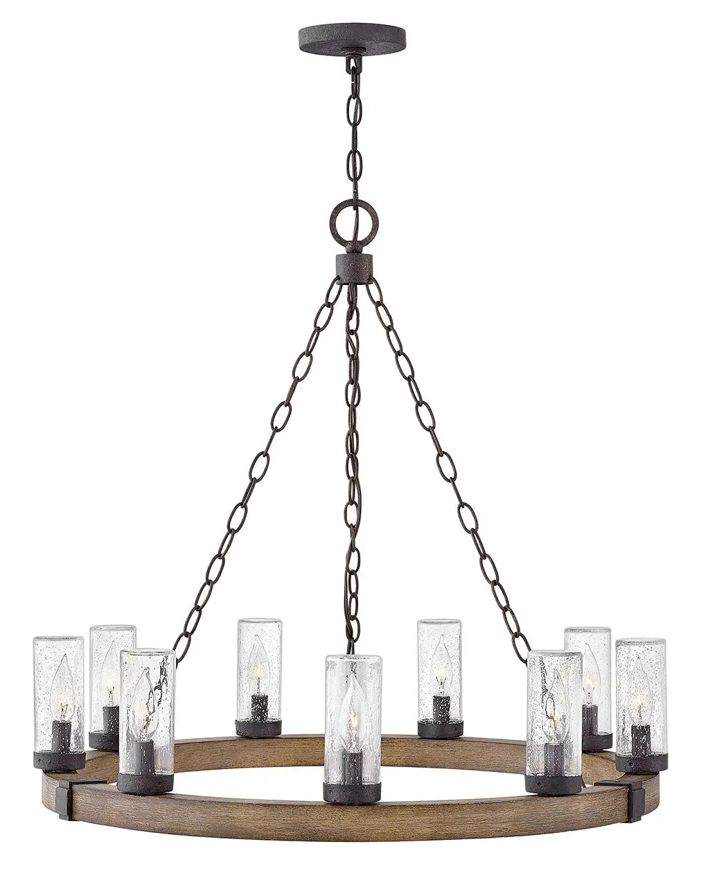 Sawyer Led Outdoor Lantern In Sequoia 1