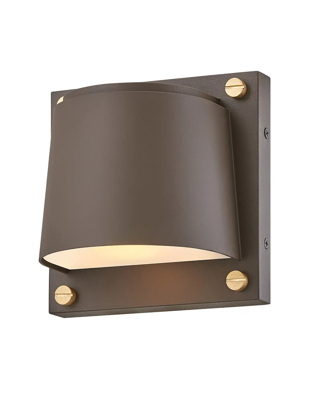 Scout Led Wall Mount In Architectural Bronze 1