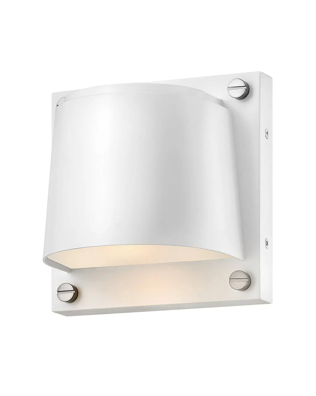 Scout Led Wall Mount In Satin White 1