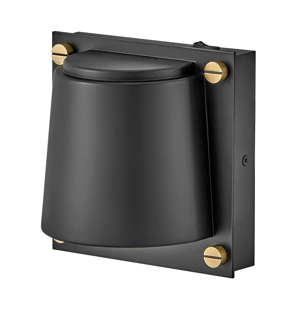 Scout Led Wall Sconce In Black 1