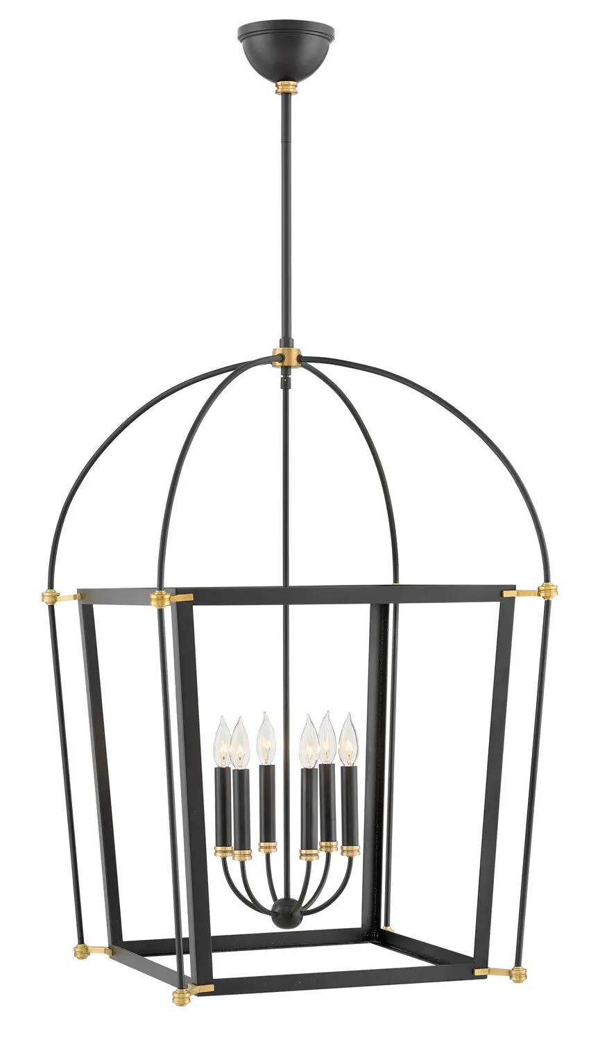 Selby Led Pendant In Black 1