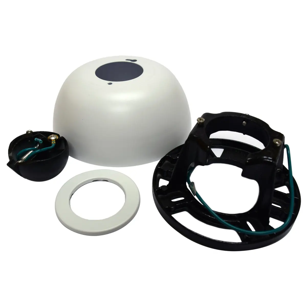 Sloped Ceiling Kit In Matte White 1