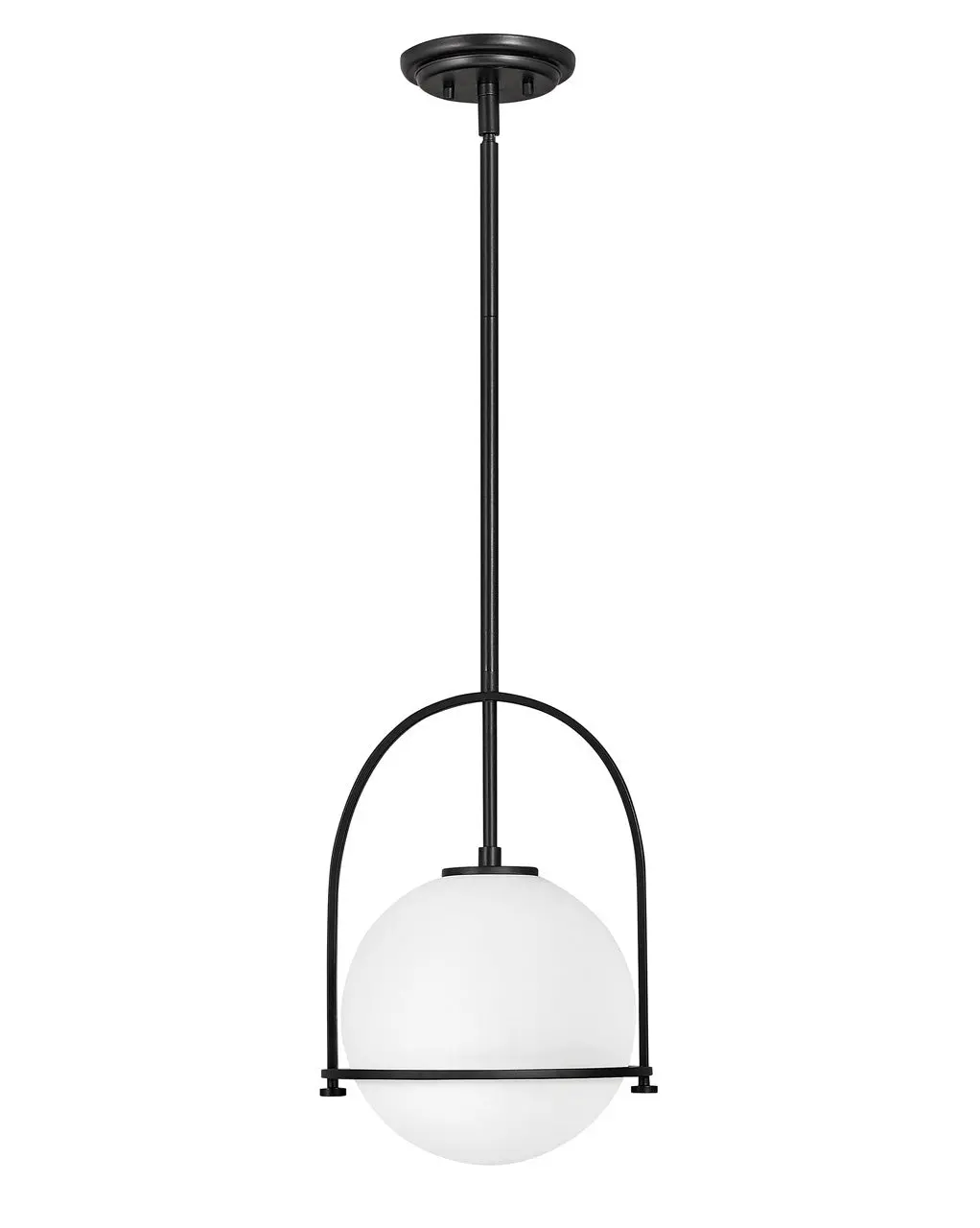 Somerset Led Pendant In Black 1