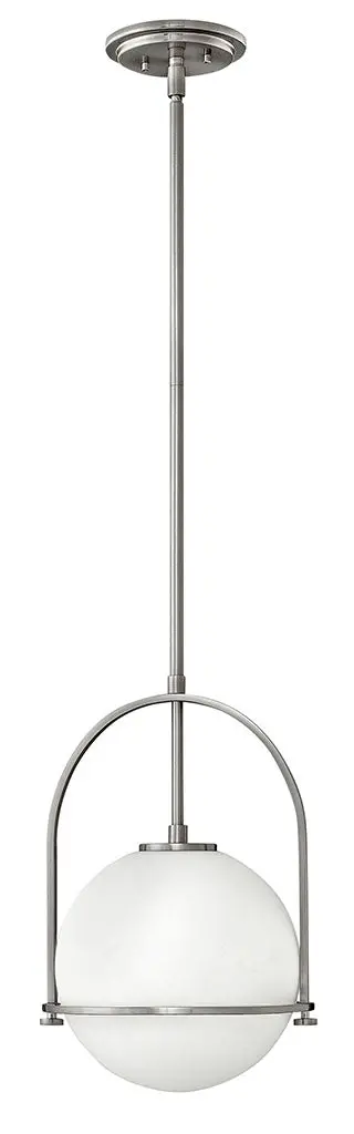Somerset Led Pendant In Brushed Nickel 1