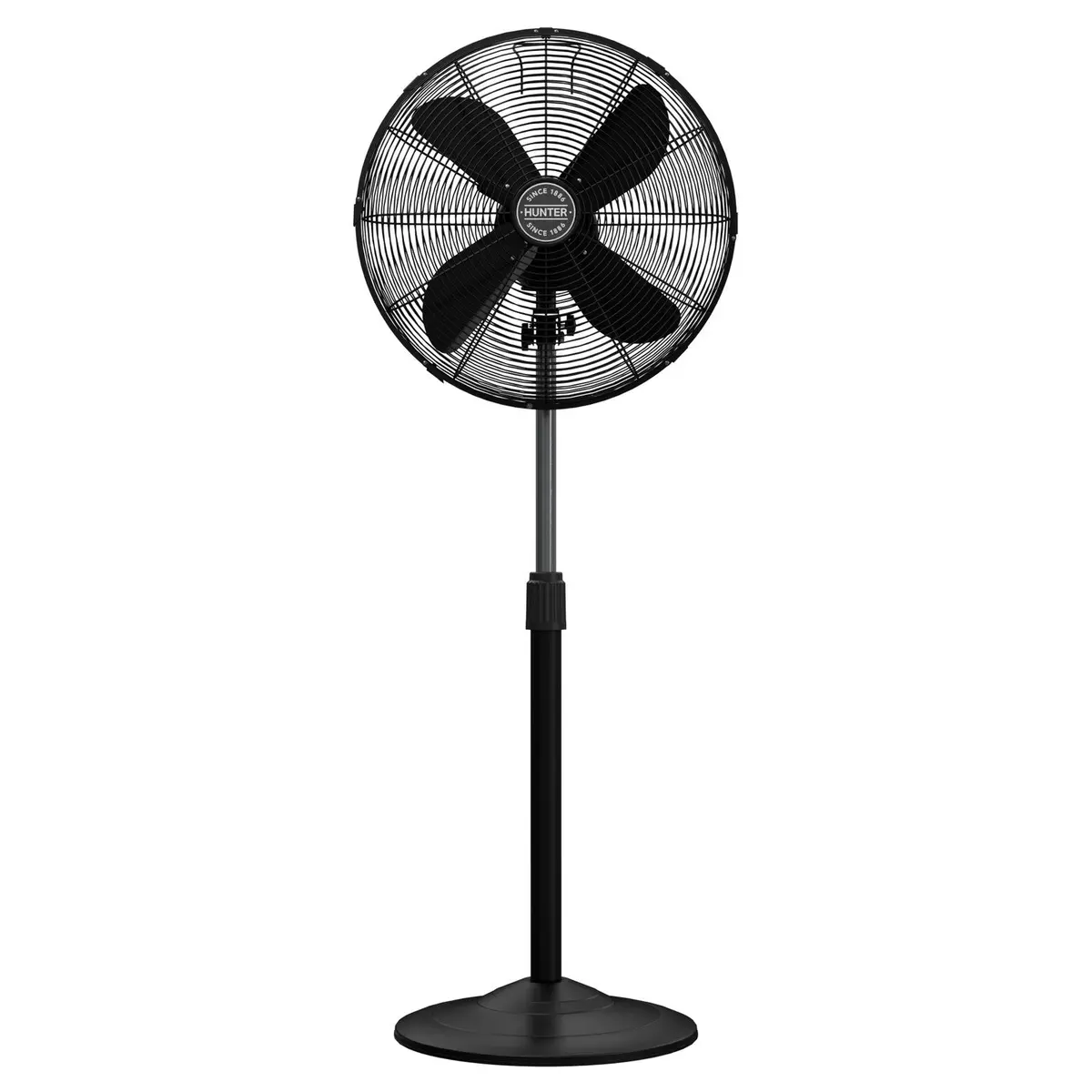 Stand Fan In Matte Black 1