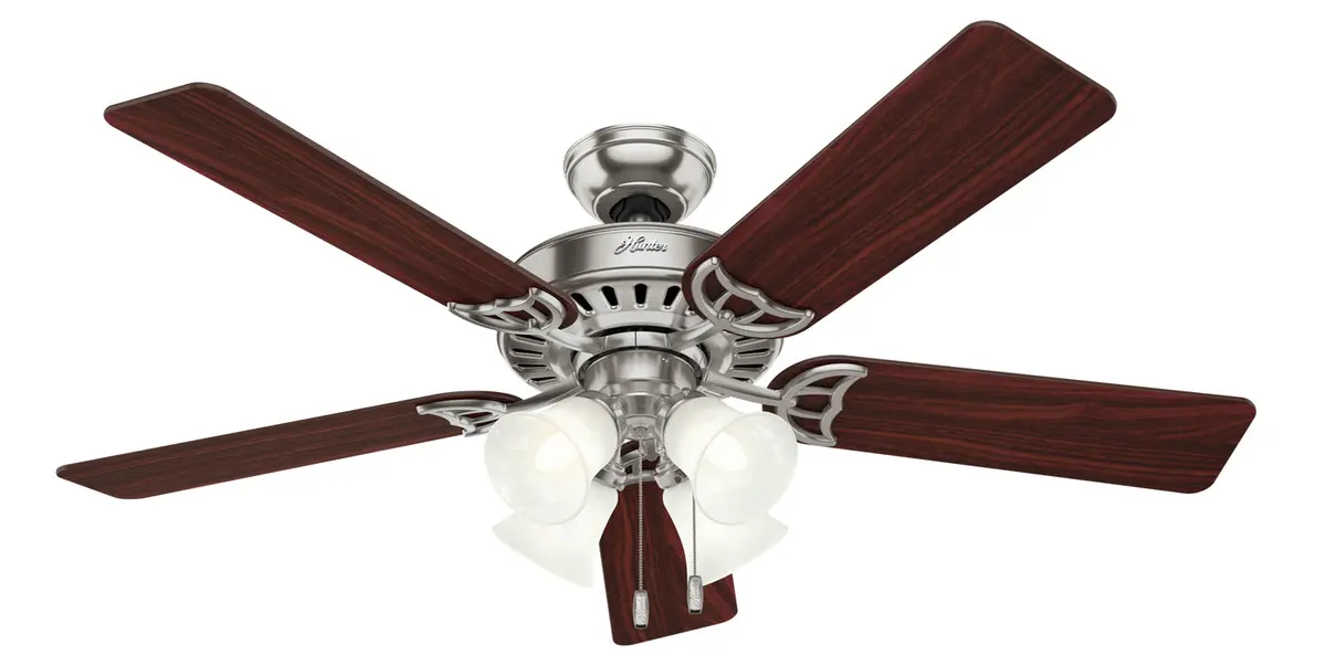 Studio Series 52" Ceiling Fan In Brushed Nickel 1