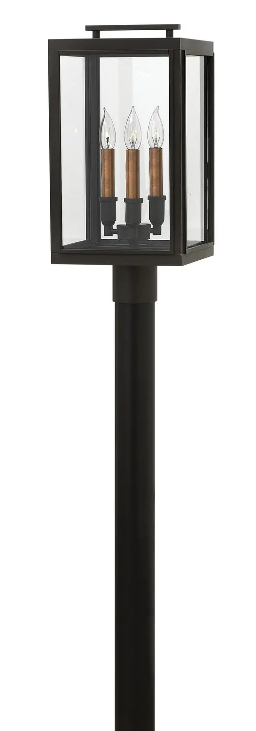 Sutcliffe Led Post Top/ Pier Mount In Oil Rubbed Bronze 1