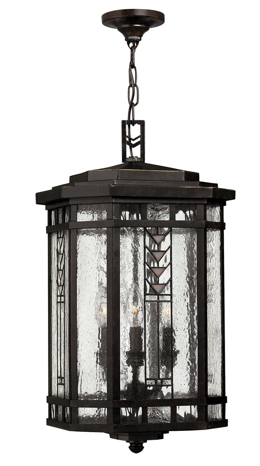 Tahoe Led Hanging Lantern In Regency Bronze 1