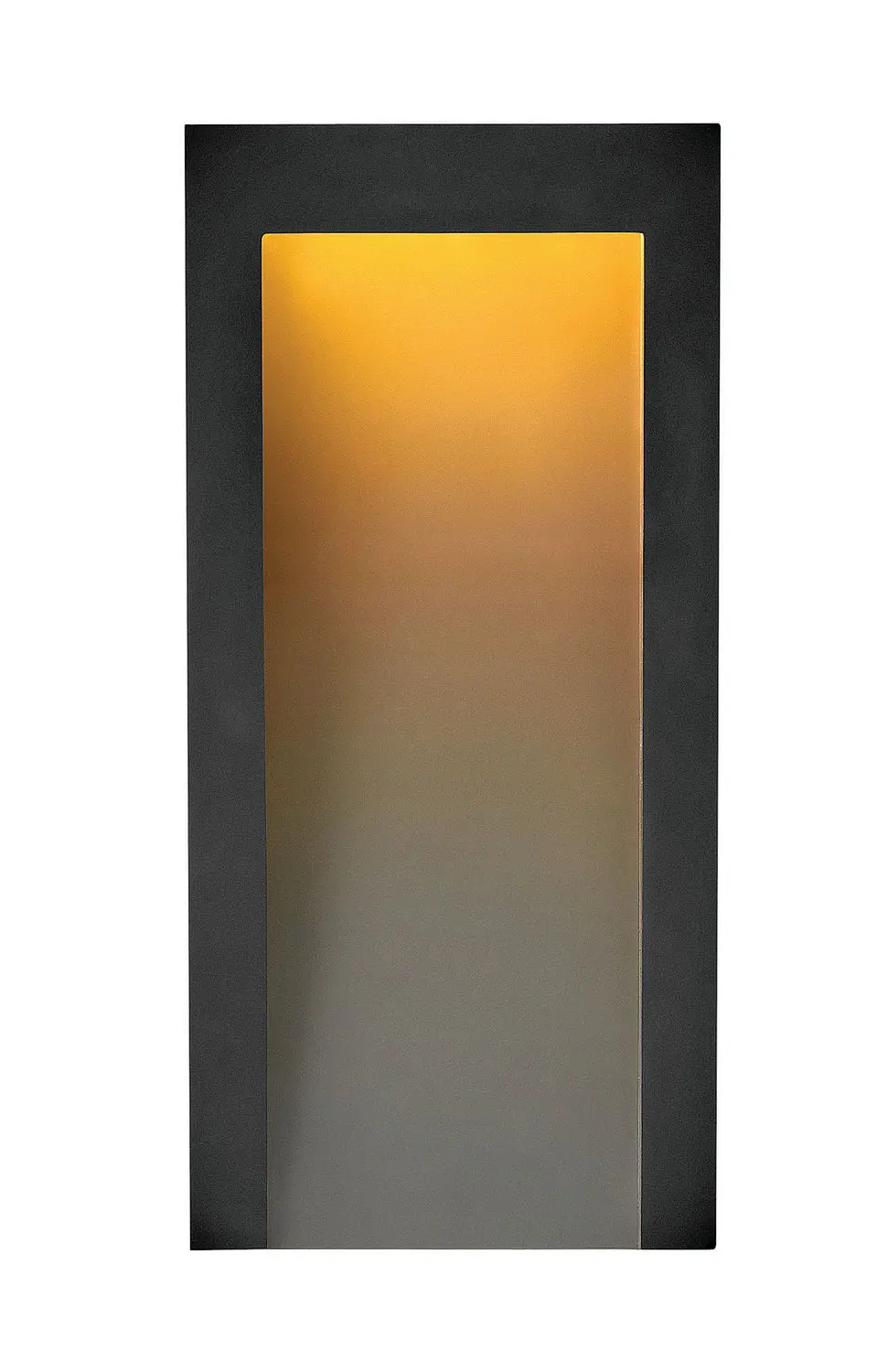 Taper Led Outdoor Lantern In Textured Black 1