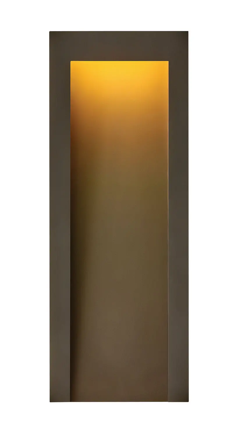 Taper Led Outdoor Lantern In Textured Oil Rubbed Bronze 1