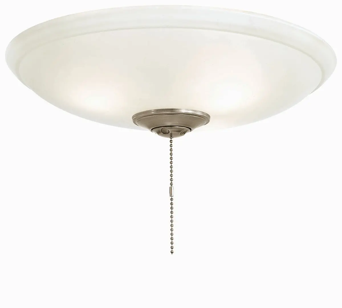 Three Light Fan Light Kit In White 1