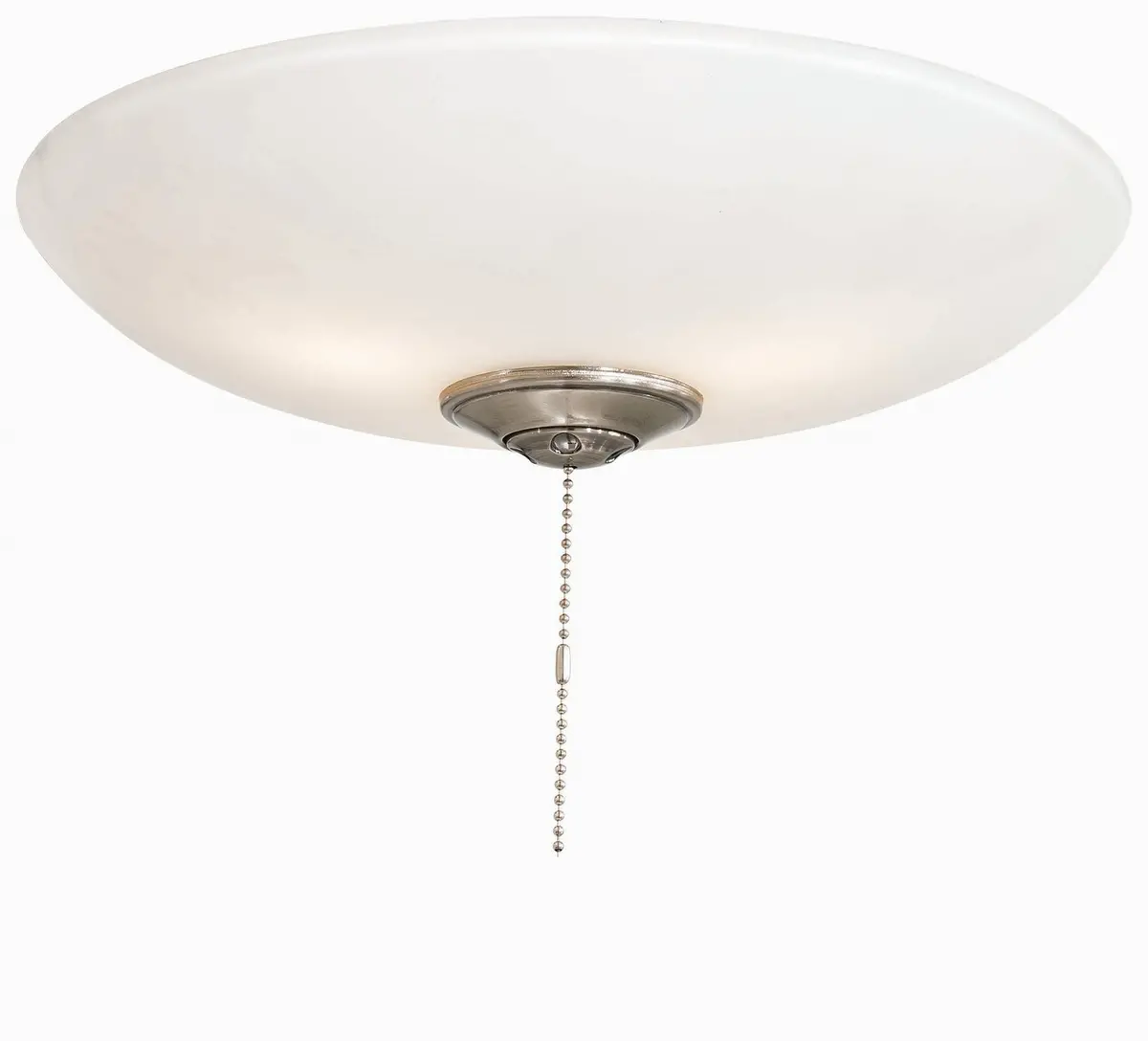 Three Light Fan Light Kit In White 1