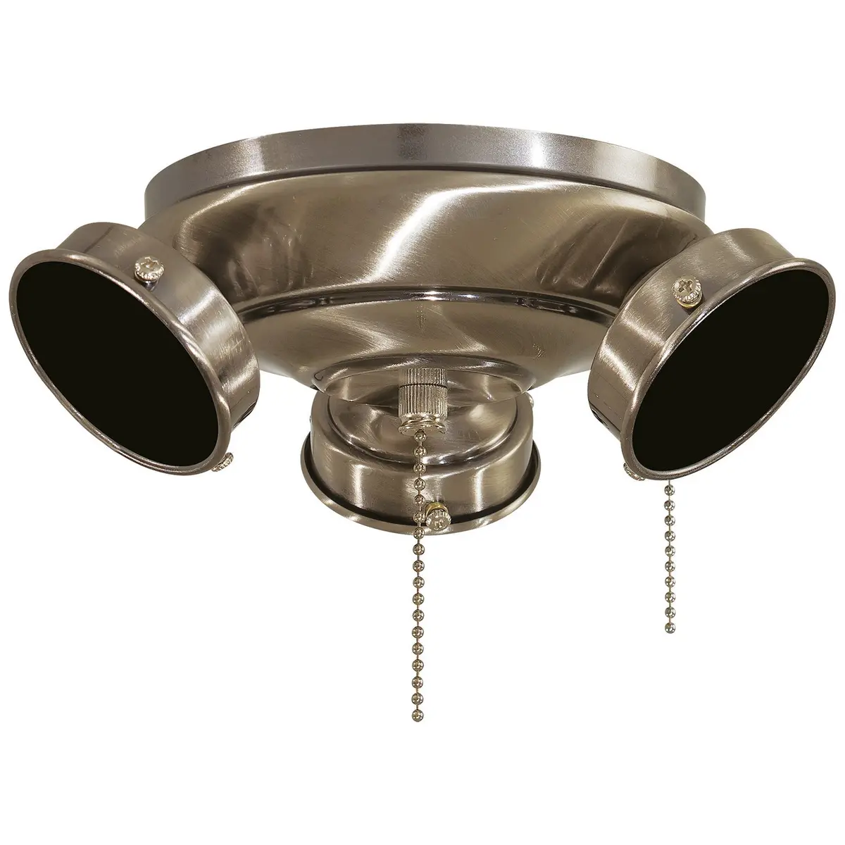 Timeless Collection Led Ceiling Fan Light Kit In Burnished Nickel 1