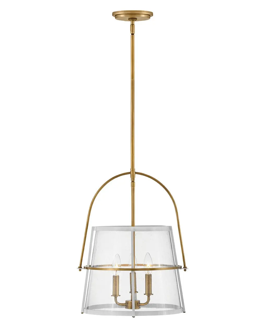 Tournon Led Pendant In Heritage Brass 1