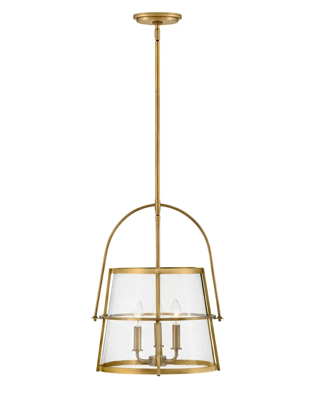 Tournon Led Pendant In Heritage Brass 1