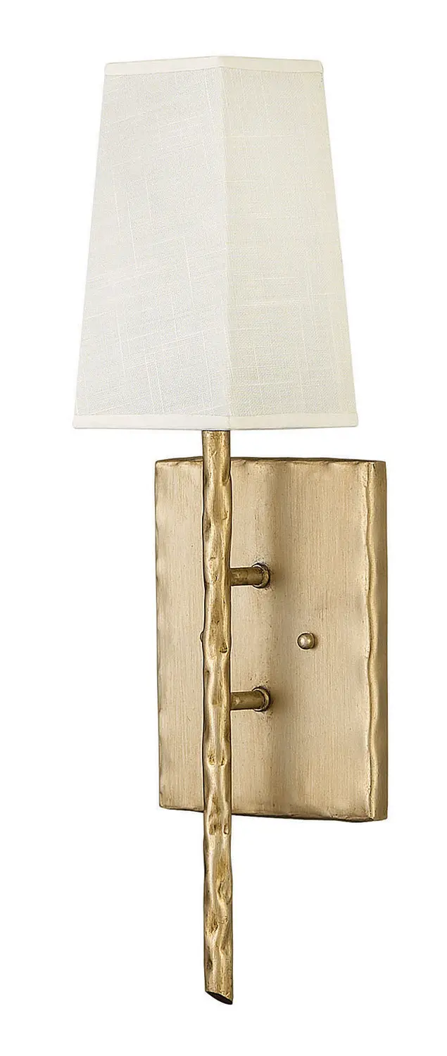 Tress Led Wall Sconce In Champagne Gold 1