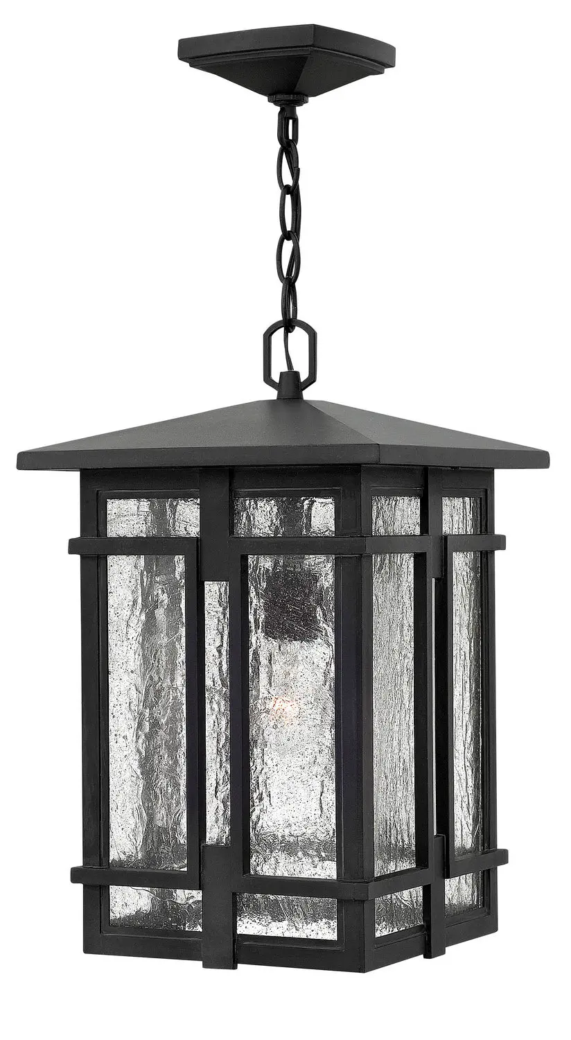 Tucker Led Hanging Lantern In Museum Black 1