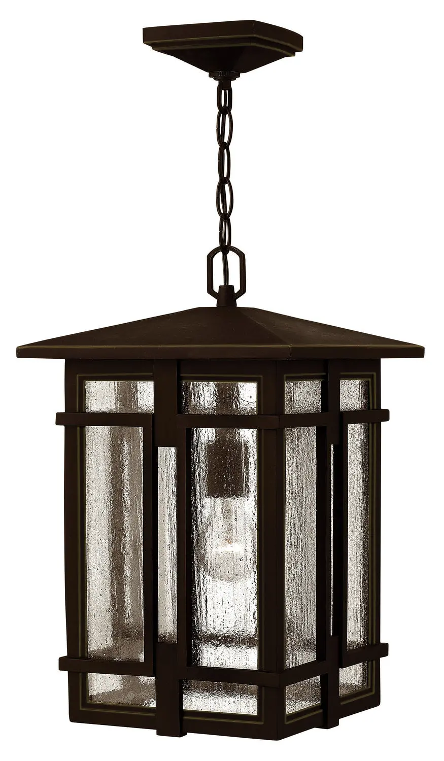 Tucker Led Hanging Lantern In Oil Rubbed Bronze 1