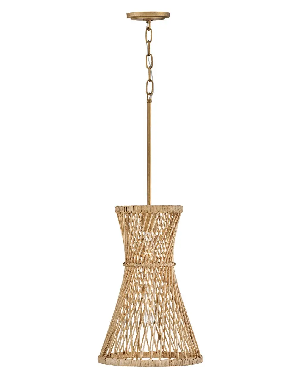 Twyla Led Pendant In Burnished Gold 1