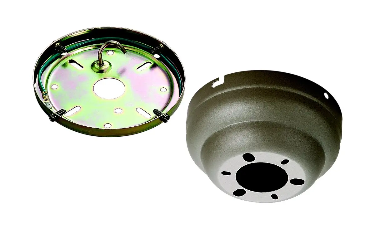 Universal Canopy Kit Flush Mount Canopy In Titanium 1