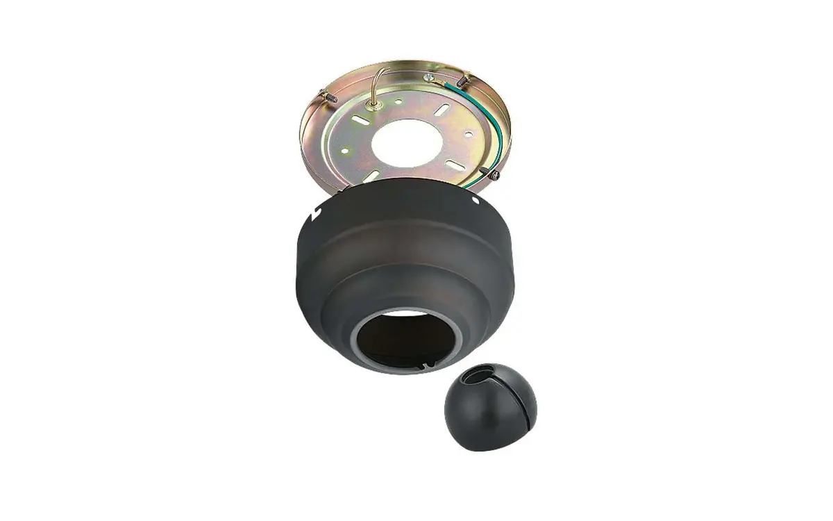 Universal Canopy Kit Slope Ceiling Adapter In Roman Bronze 1
