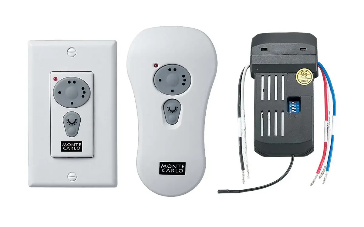 Universal Control Wall/Hand-Held Remote Control Kit In White 1