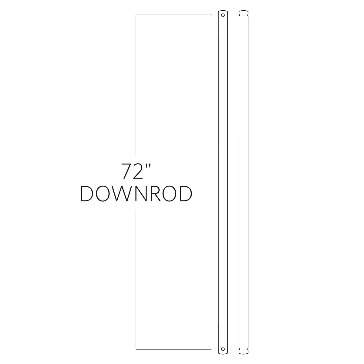 Universal Downrod In Koa 1