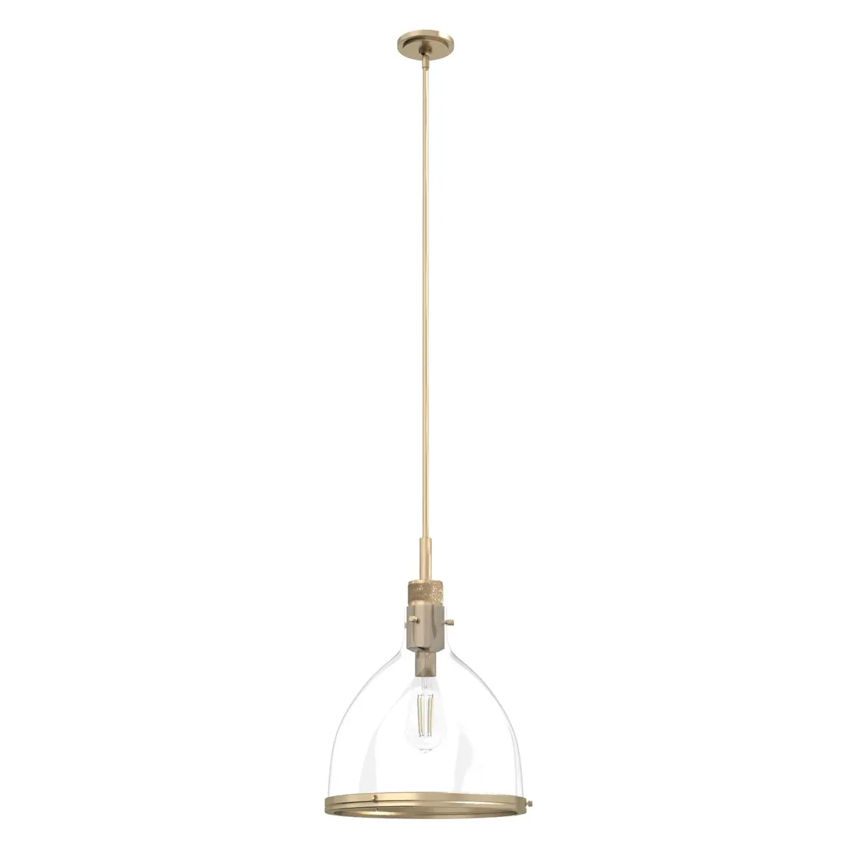 Van Nuys One Light Pendant In Alturas Gold 1