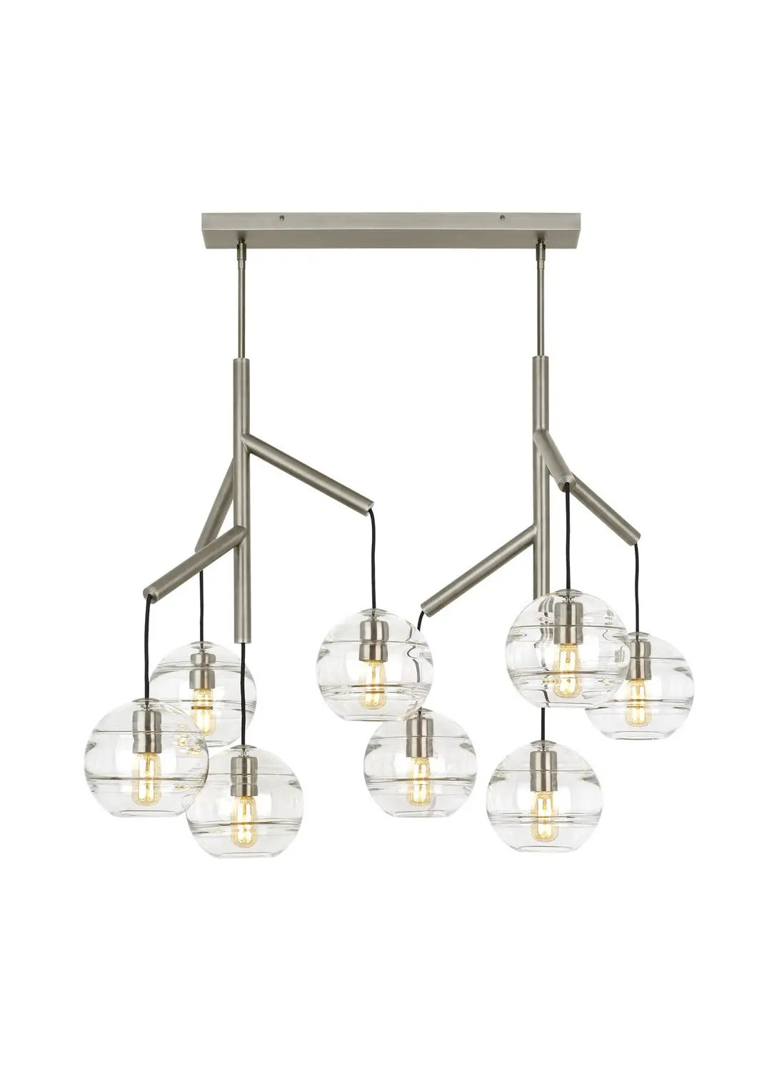 Visual Comfort Modern Eight Light Chandelier 1